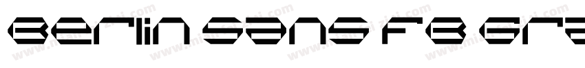 Berlin Sans FB Gras字体转换
